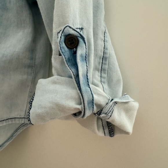 Cropped button down, S - Picture 5 of 5